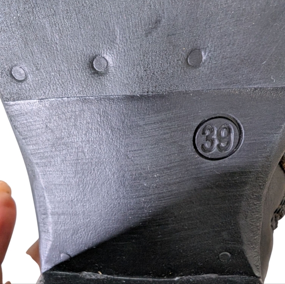 Miz Mooz Dark Brown Heeled Boots - Picture 7 of 11